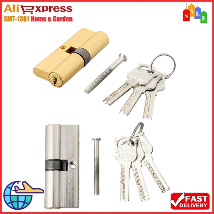 Double-Lock Door Security Lock Cylinder Key Anti-Theft Entry Door Lock Cylinder Universal Door Lock Core Home Door Hardware
Double-Lock Door Security Lock Cylinder Key Anti-Theft Entry Door Lock Cylinder Universal Door Lock Core Home Door Hardware