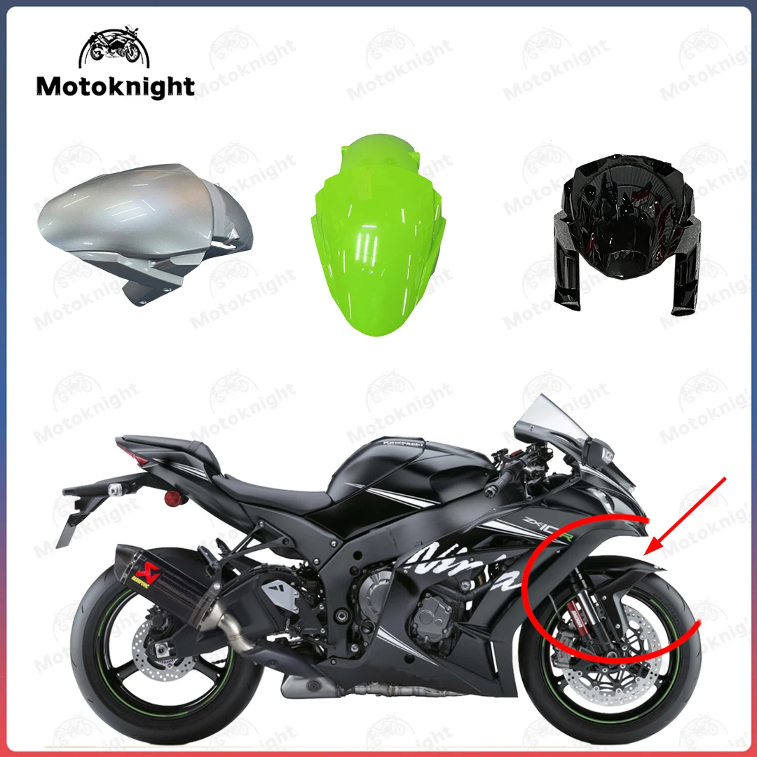 Motorcycle Fairing ABS Plastic Front Fender Mudguard Guard Fit For KAWASAKI ZX10R H2 2016-2024 2017 2018 2019 2020 21 22 2023
Motorcycle Fairing ABS Plastic Front Fender Mudguard Guard Fit For KAWASAKI ZX10R H2 2016-2024 2017 2018 2019 2020 21 22 2023