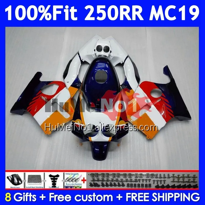 Orange Blue Injection Body For HONDA CBR250RR CBR 250 RR MC19 17No.0 CBR250 RR CBR 250RR 250R 88 89 1988 1989 OEM Fairing Kit
Orange Blue Injection Body For HONDA CBR250RR CBR 250 RR MC19 17No.0 CBR250 RR CBR 250RR 250R 88 89 1988 1989 OEM Fairing Kit