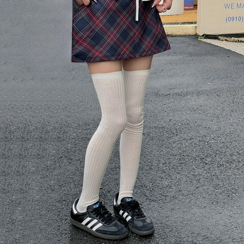 Гольфы, женские чулки, японские модные хлопковые вязаные длинные носки JK, школьные носки до бедра для девочек, чулки до бедра 
Гольфы, женские чулки, японские модные хлопковые вязаные длинные носки JK, школьные носки до бедра для девочек, чулки до бедра