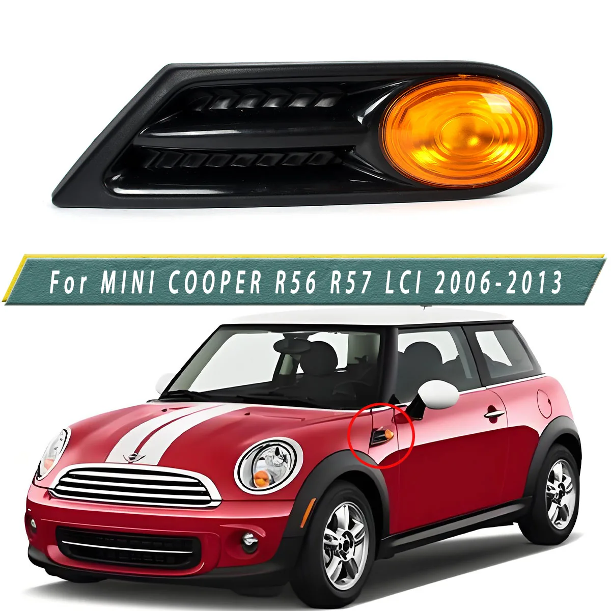 Лампа габаритного фонаря со стороны водителя для BMW Mini Cooper R56 R57 2009-2013 годов 63137260201
Лампа габаритного фонаря со стороны водителя для BMW Mini Cooper R56 R57 2009-2013 годов 63137260201