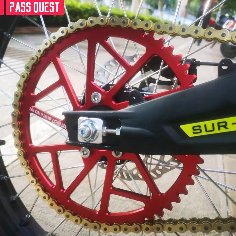 PASS QUEST E-Bike Chainring Motorcycle Sprocket for SUR-RON Light Bee S/X Off-Road Electric Bike Chainring
PASS QUEST E-Bike Chainring Motorcycle Sprocket for SUR-RON Light Bee S/X Off-Road Electric Bike Chainring