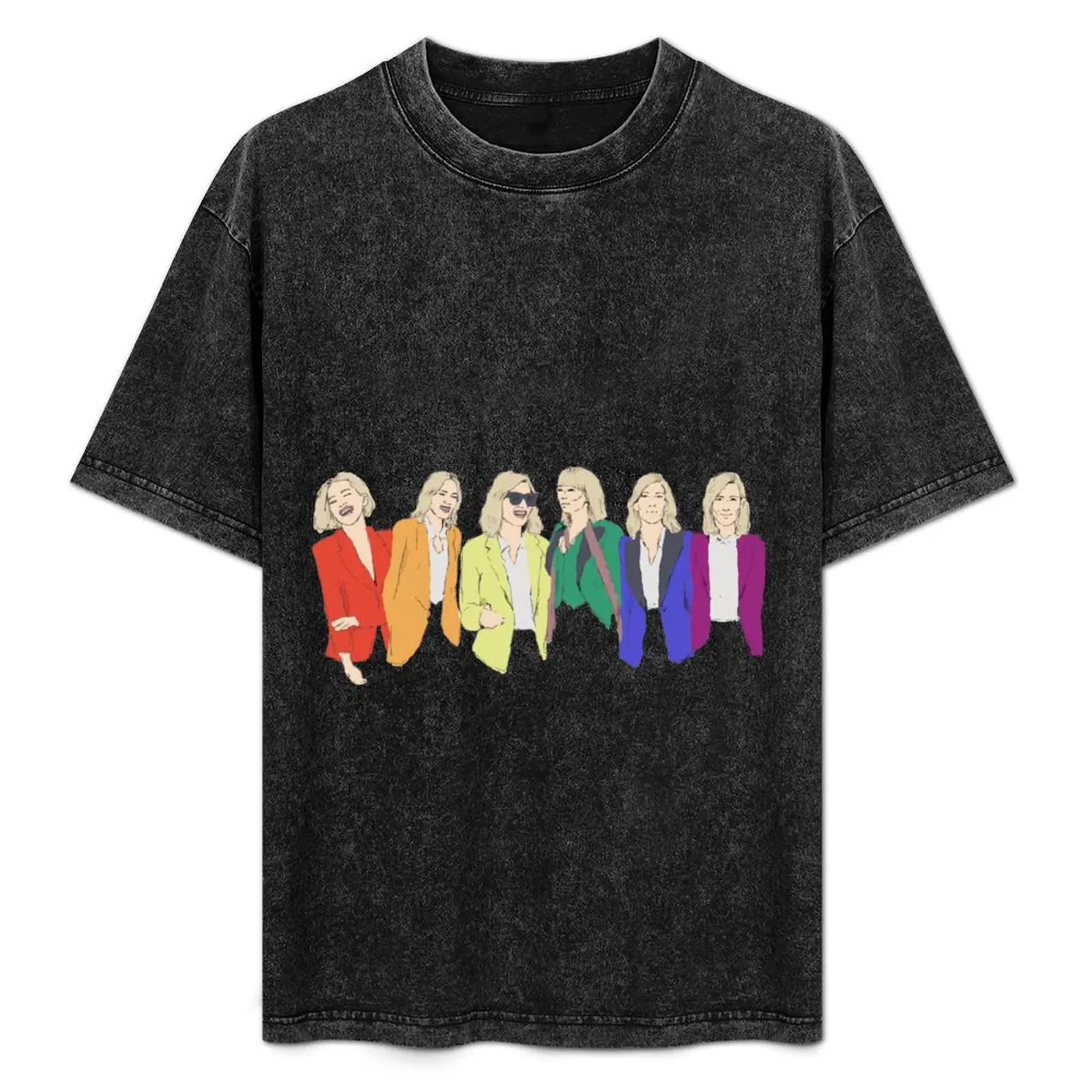 Cate Blanchett - Rainbow Pride Flag T-Shirt Basic Lightweight Short Sleeve Tee
Cate Blanchett - Rainbow Pride Flag T-Shirt Basic Lightweight Short Sleeve Tee