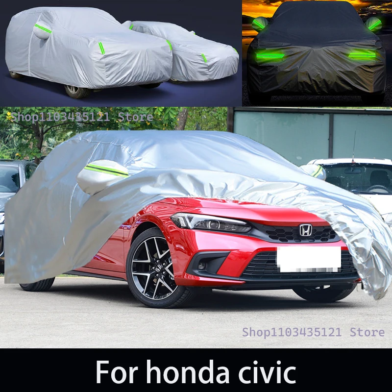 For honda civic Outdoor Protection Full Car Covers Snow Cover Sunshade Waterproof Dustproof Exterior Car accessories
For honda civic Outdoor Protection Full Car Covers Snow Cover Sunshade Waterproof Dustproof Exterior Car accessories