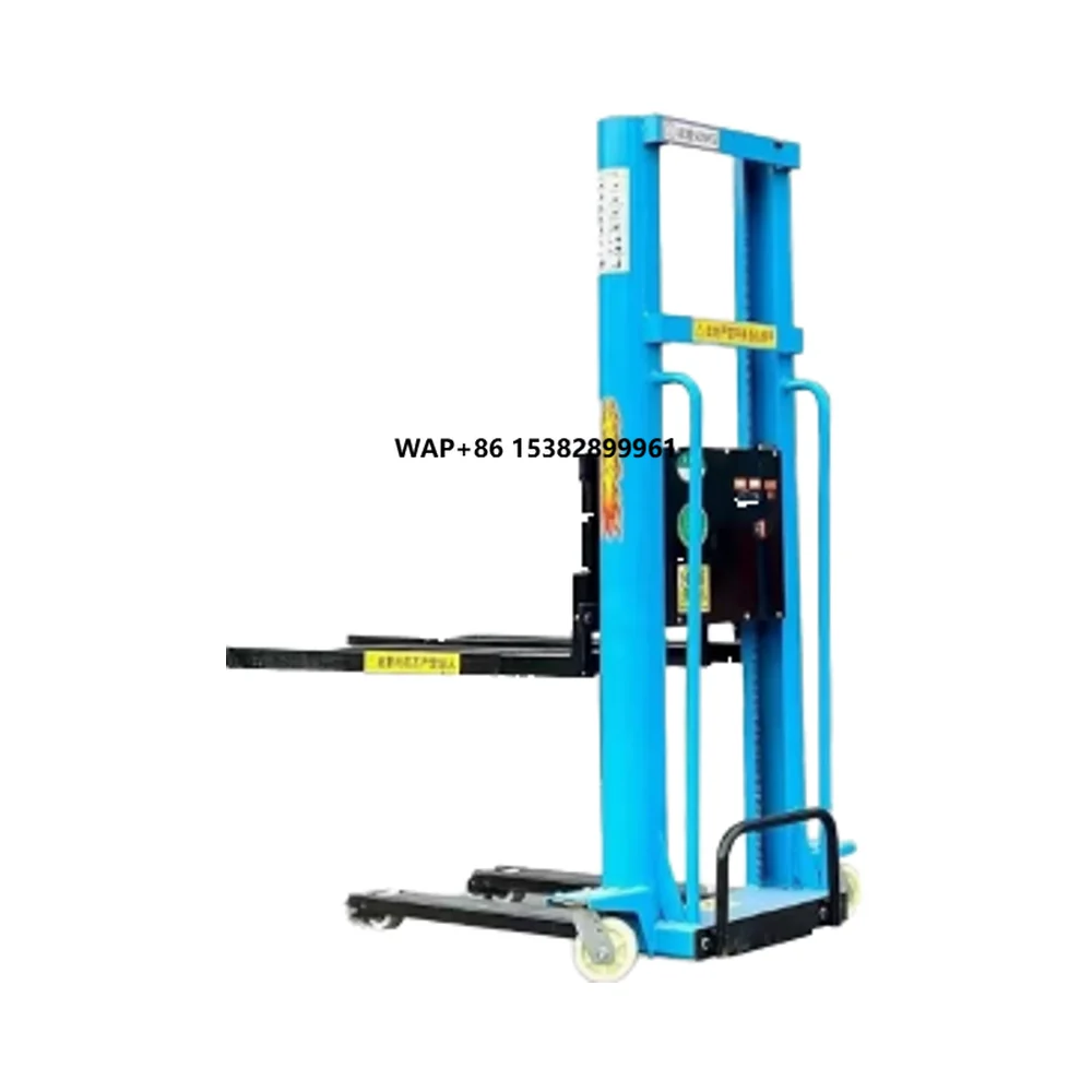 Self Loading Forklift 0.5 Ton 1 Ton Lift Height 1.6 Meter Portable Electric Pallet Lifter Stacker Self Load Lifting Stacker
Self Loading Forklift 0.5 Ton 1 Ton Lift Height 1.6 Meter Portable Electric Pallet Lifter Stacker Self Load Lifting Stacker