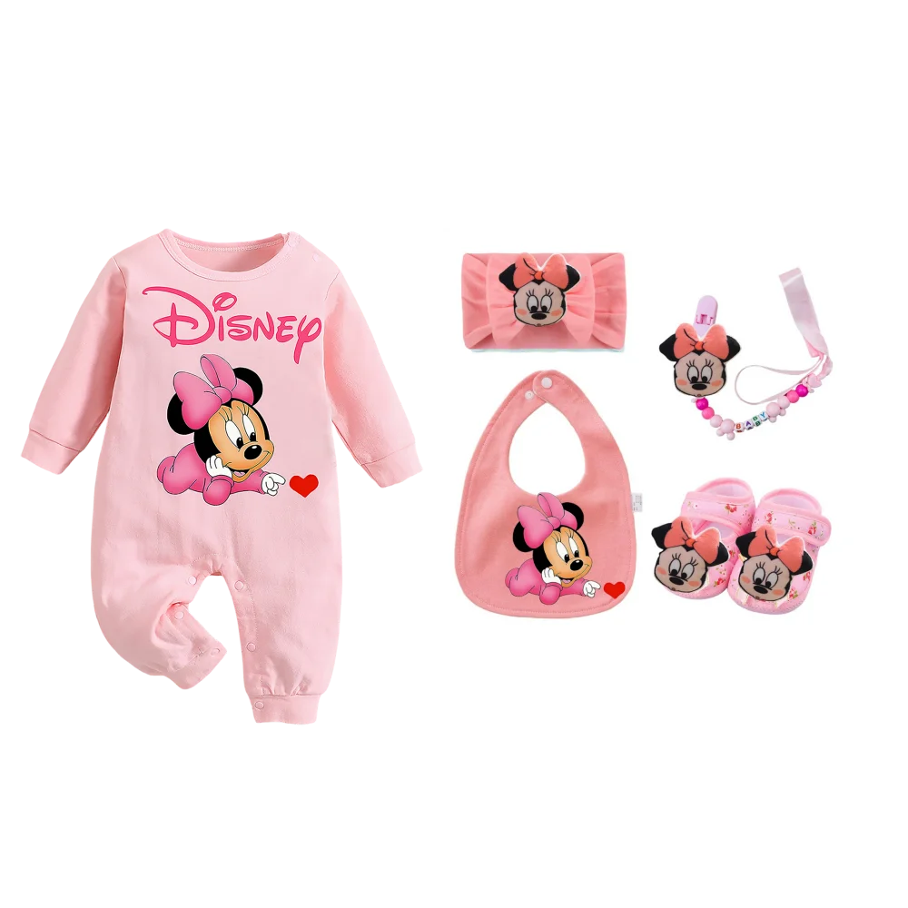 baby long-sleeved one-piece pants + baby hair band + baby pacifier holder + baby bib + baby shoes + baby hair band children's
baby long-sleeved one-piece pants + baby hair band + baby pacifier holder + baby bib + baby shoes + baby hair band children's