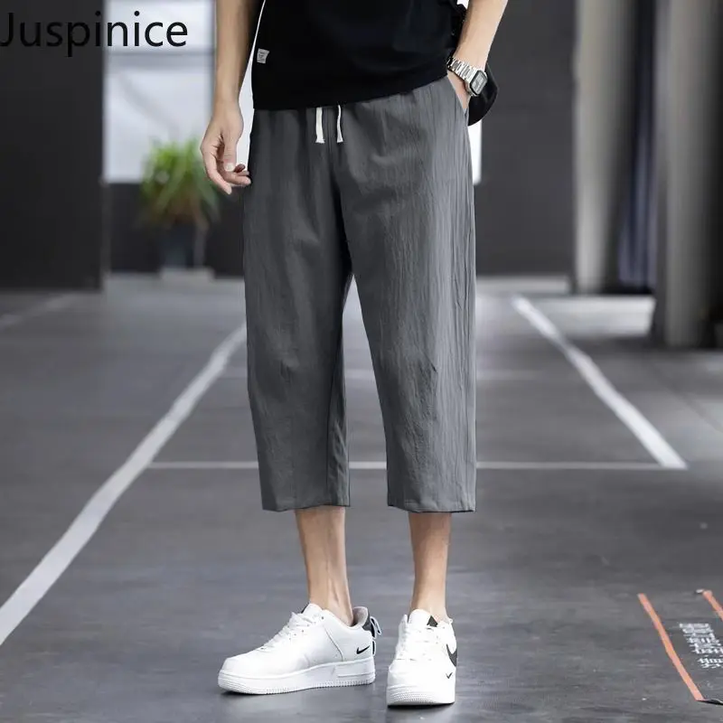 Summer Thin Quick-drying Ice Silk Pants Men's Sports Causal Loose Large Size Straight Elastic Pant Men Trousers Male Clothes
Summer Thin Quick-drying Ice Silk Pants Men's Sports Causal Loose Large Size Straight Elastic Pant Men Trousers Male Clothes