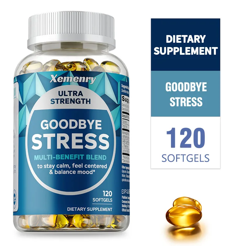 Stress Relief Capsules - Promotes Brain Health, Relieves Stress, Regulates Mood, Increases Energy, and Gluten-free
Stress Relief Capsules - Promotes Brain Health, Relieves Stress, Regulates Mood, Increases Energy, and Gluten-free