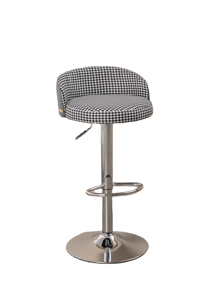 # Modern Minimalist High Quality Home Swivel Leather Upholstered Bar Stools Chairs High Stools Kitchen Dining Restaurant Chairs
# Modern Minimalist High Quality Home Swivel Leather Upholstered Bar Stools Chairs High Stools Kitchen Dining Restaurant Chairs
