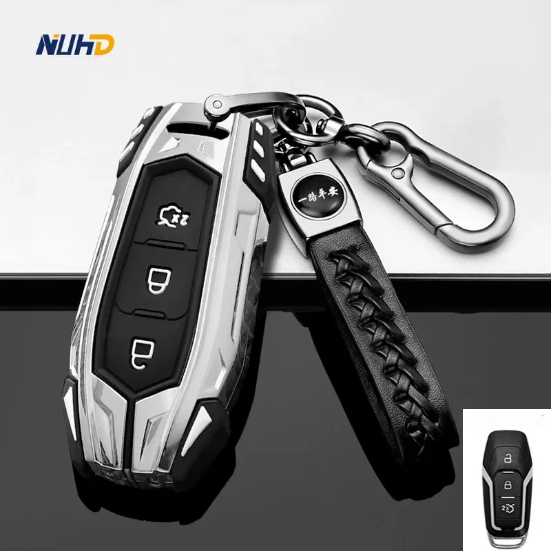 Zinc Alloy Car Key Case Keychain for Ford Fusion Mondeo Mustang F-150 Explorer Edge 2015-2018 Key Cover Protector Accessories
Zinc Alloy Car Key Case Keychain for Ford Fusion Mondeo Mustang F-150 Explorer Edge 2015-2018 Key Cover Protector Accessories