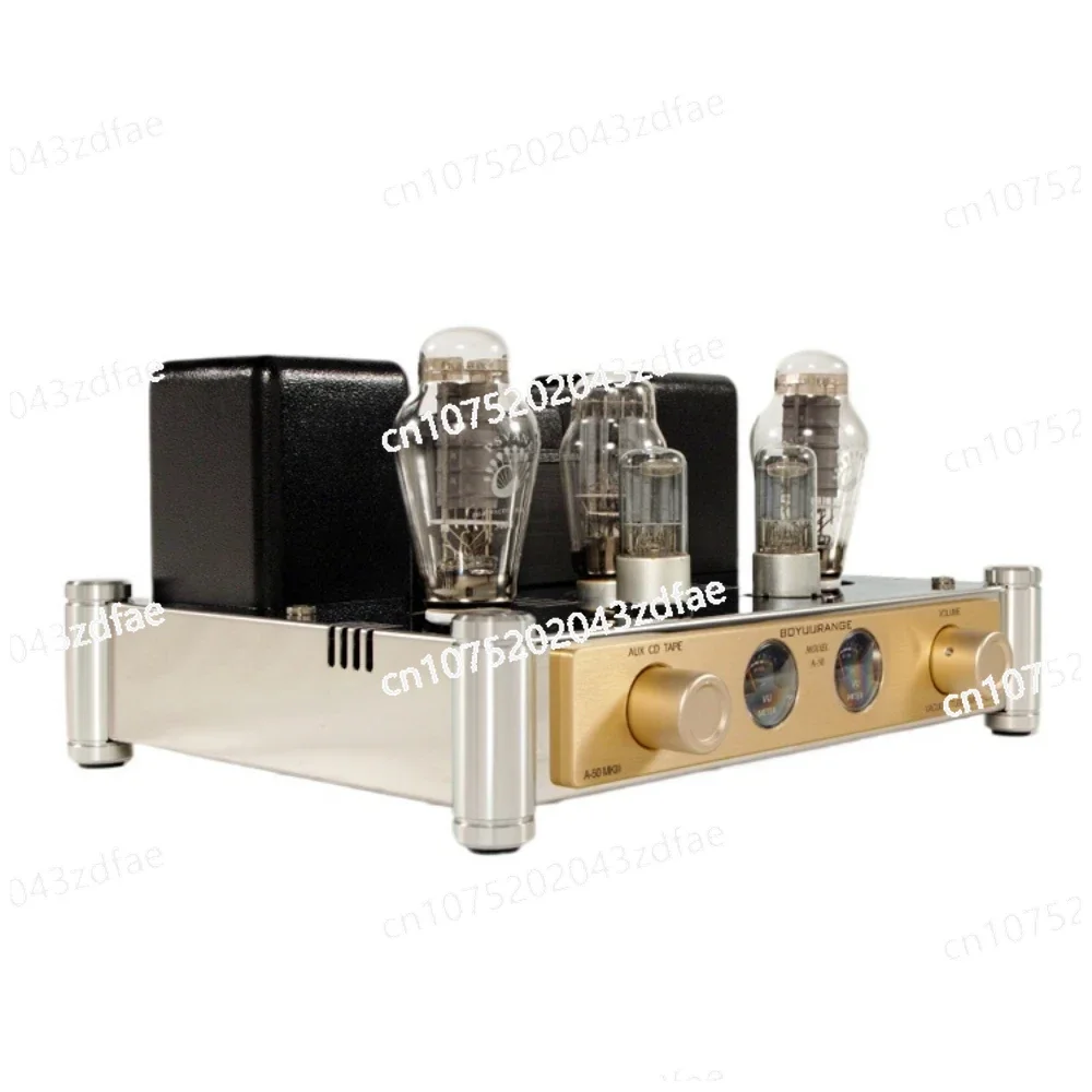 A50MKIII 300B single-ended HIFI fever tube amplifier power 8.2W*2 home audio optional Bluetooth 
A50MKIII 300B single-ended HIFI fever tube amplifier power 8.2W*2 home audio optional Bluetooth