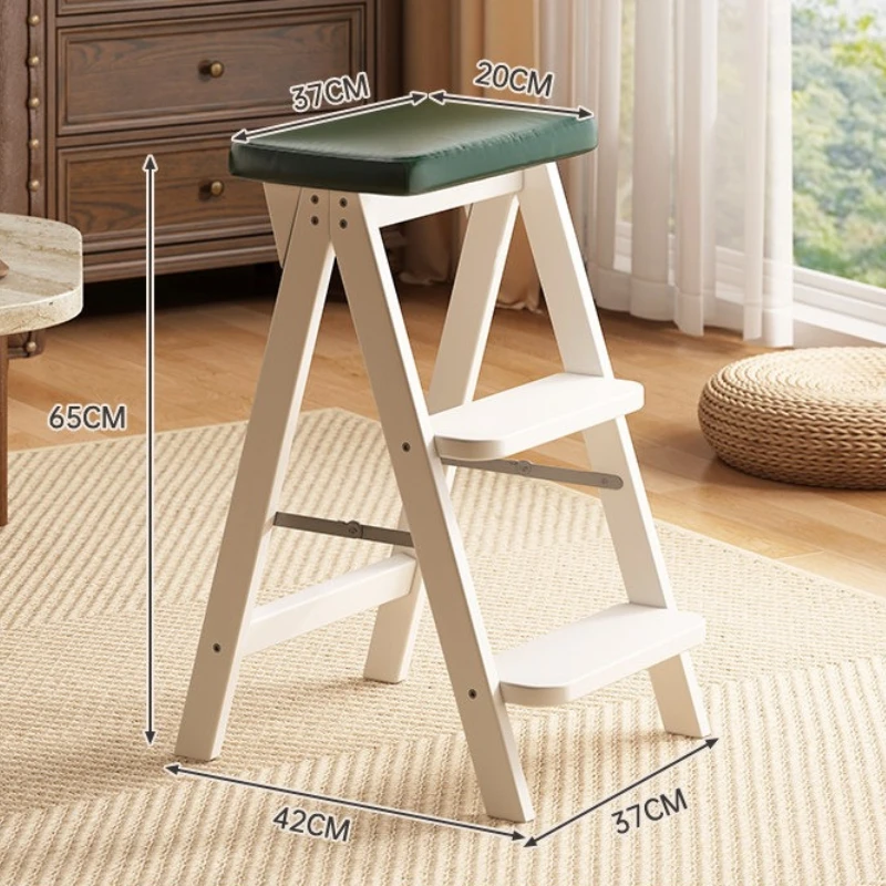 Solid Wood Folding Step Stool,3-Step Household Ladder,Kitchen Climbing Stool,Storage Chair-Sturdy,Wide Seat,Easy Storage
Solid Wood Folding Step Stool,3-Step Household Ladder,Kitchen Climbing Stool,Storage Chair-Sturdy,Wide Seat,Easy Storage