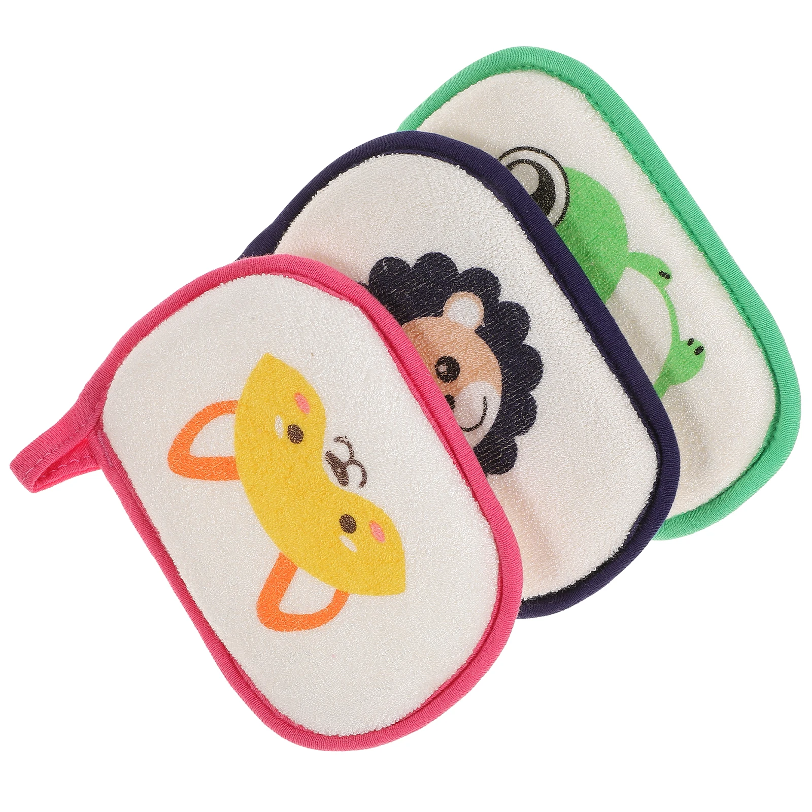 3 pcs Baby Bath Sponge Cartoon Infant Cleaning Scrubber Newborn Cotton Sponge Ball Kids Bathing Sprayer Mixed Color
3 pcs Baby Bath Sponge Cartoon Infant Cleaning Scrubber Newborn Cotton Sponge Ball Kids Bathing Sprayer Mixed Color