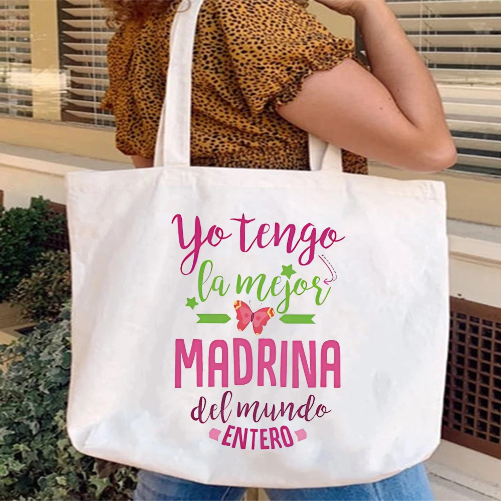 I Have The Best Godmother in The World Print Tote Bags Canvas Portable Large Capacity Handbags Casual Fashion Shipping Bags
I Have The Best Godmother in The World Print Tote Bags Canvas Portable Large Capacity Handbags Casual Fashion Shipping Bags