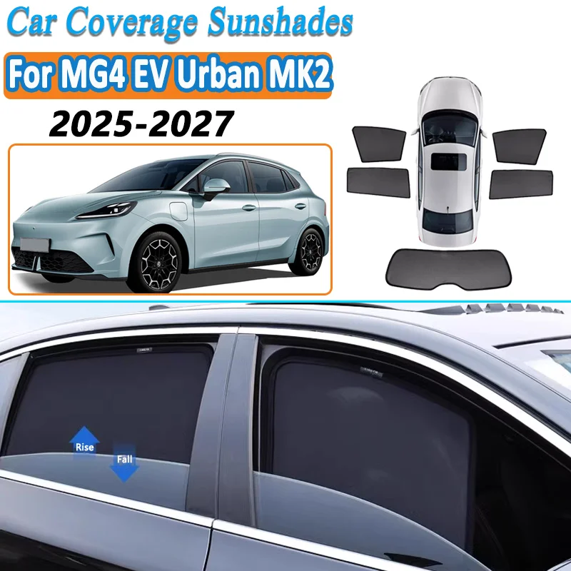 Car Mesh Shades For MG4 EV Urban MK2 2025-2027 Window Sunshades Sunscreen Privacy Curtains Auto Accessories Sun Visor Mosquito
Car Mesh Shades For MG4 EV Urban MK2 2025-2027 Window Sunshades Sunscreen Privacy Curtains Auto Accessories Sun Visor Mosquito
