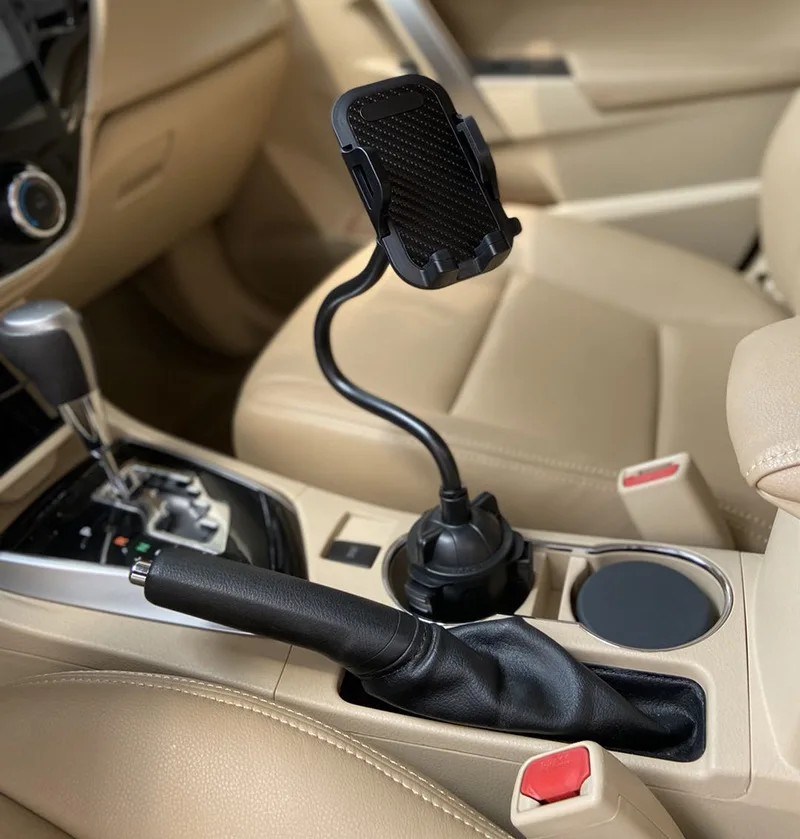 Car water cup holder with mobile phone stand, flexible hose for bending, shock-proof car mount, multi-functional, universal type
Car water cup holder with mobile phone stand, flexible hose for bending, shock-proof car mount, multi-functional, universal type