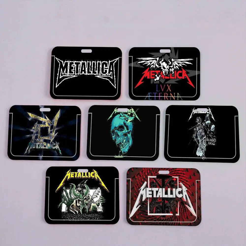 Классический популярный чехол для рабочего пропуска/удостоверения личности группы Metallica (1 шт.) с ремешком на шею
Классический популярный чехол для рабочего пропуска/удостоверения личности группы Metallica (1 шт.) с ремешком на шею