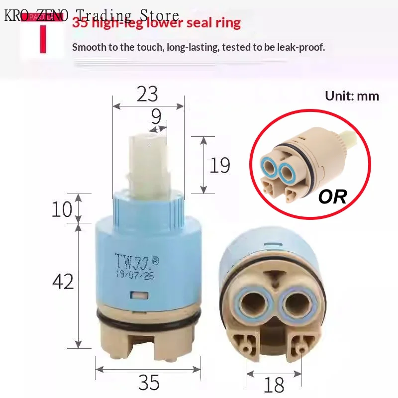 1Pcs Plastic Ceramic Cartridges Ceramic Disc Cartridges Mixer Faucet Thermostatic Cartridges Faucet Disc Valve For Mixer 35/40mm
1Pcs Plastic Ceramic Cartridges Ceramic Disc Cartridges Mixer Faucet Thermostatic Cartridges Faucet Disc Valve For Mixer 35/40mm