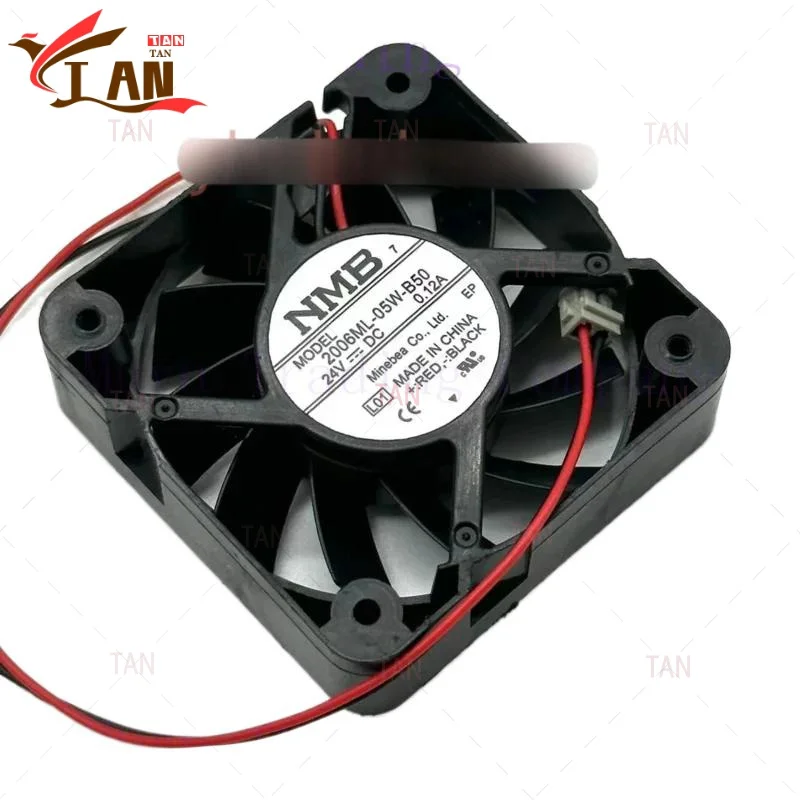 FOR NMB-MAT 2006ML-05W-B50 DC 24V 0.12A 50x50x15mm 2-Wire Server Cooling Fan TAN
FOR NMB-MAT 2006ML-05W-B50 DC 24V 0.12A 50x50x15mm 2-Wire Server Cooling Fan TAN