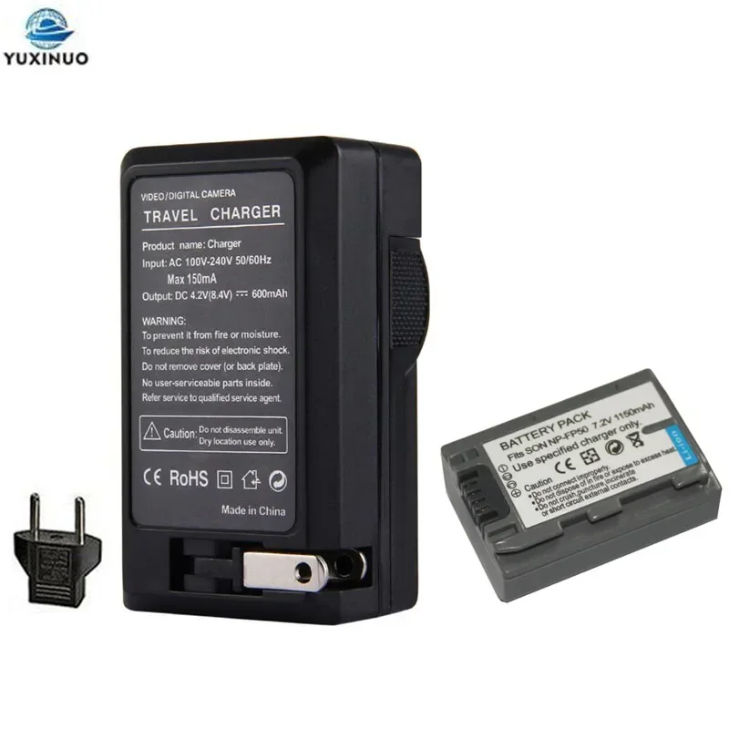 1150mAh NP-FP50 NPFP50 Camera Battery + AC Charger For Sony NP-FP30 NP-FP60 NP-FP70 NP-FP71 NP-FP90 NP-FP91 DCR-30 DVD92 DVD103
1150mAh NP-FP50 NPFP50 Camera Battery + AC Charger For Sony NP-FP30 NP-FP60 NP-FP70 NP-FP71 NP-FP90 NP-FP91 DCR-30 DVD92 DVD103
