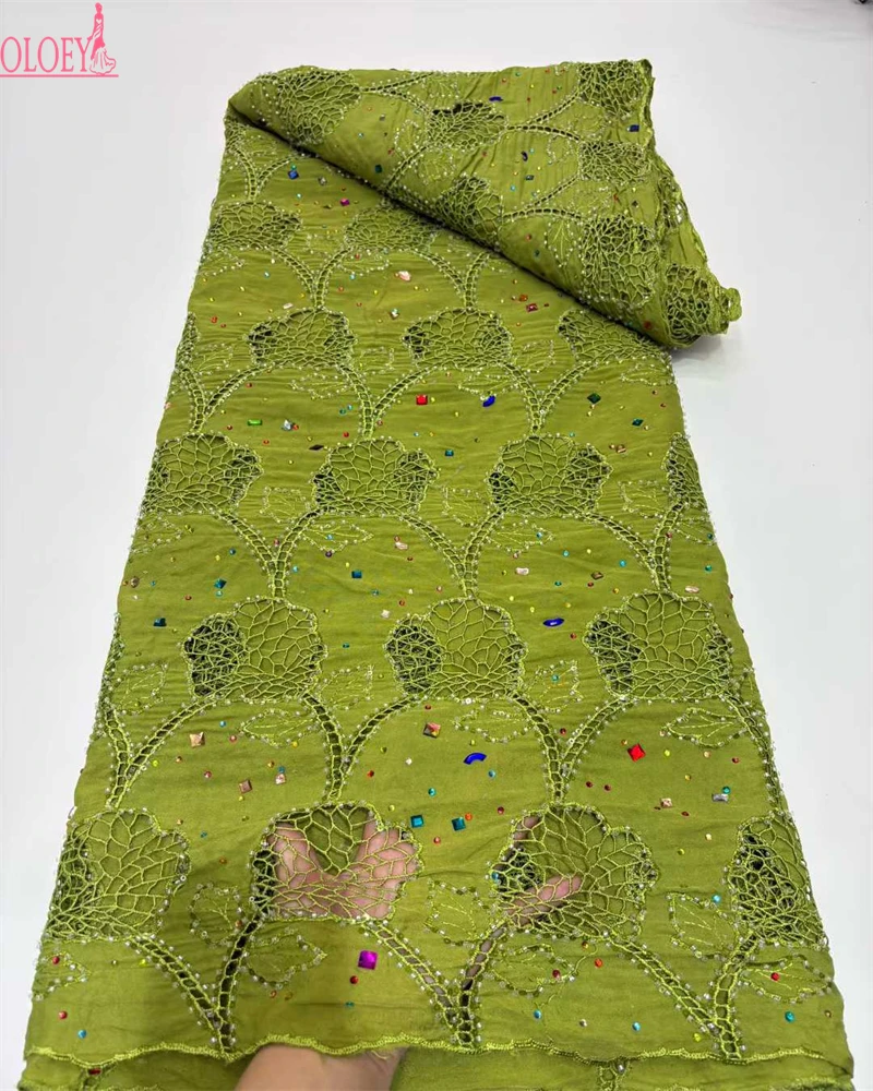 OLOEY African Lace Fabric High Quality,Cotton Fabrics By The Meter,Embroidery,Linen,Prom Dresses,Tulle,Design
OLOEY African Lace Fabric High Quality,Cotton Fabrics By The Meter,Embroidery,Linen,Prom Dresses,Tulle,Design