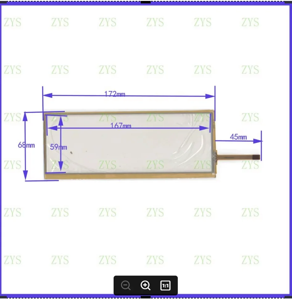 ZhiYuSun compatible AM3597 172*68mm Touch tablet navigation for GPS car touch screen glass panel AM 3597
ZhiYuSun compatible AM3597 172*68mm Touch tablet navigation for GPS car touch screen glass panel AM 3597