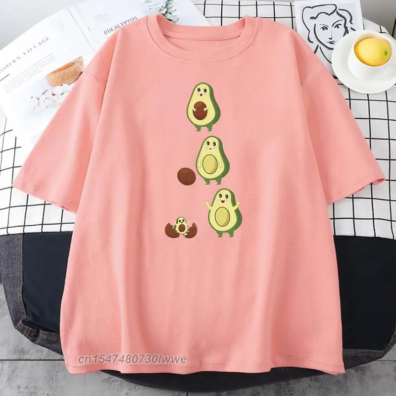 Cute Avocado Printing Men/Women T Shirt 100% Cotton Style Clothing Casual Loose Tshirts Plus Size O-Neck Women's T-Shirts
Cute Avocado Printing Men/Women T Shirt 100% Cotton Style Clothing Casual Loose Tshirts Plus Size O-Neck Women's T-Shirts