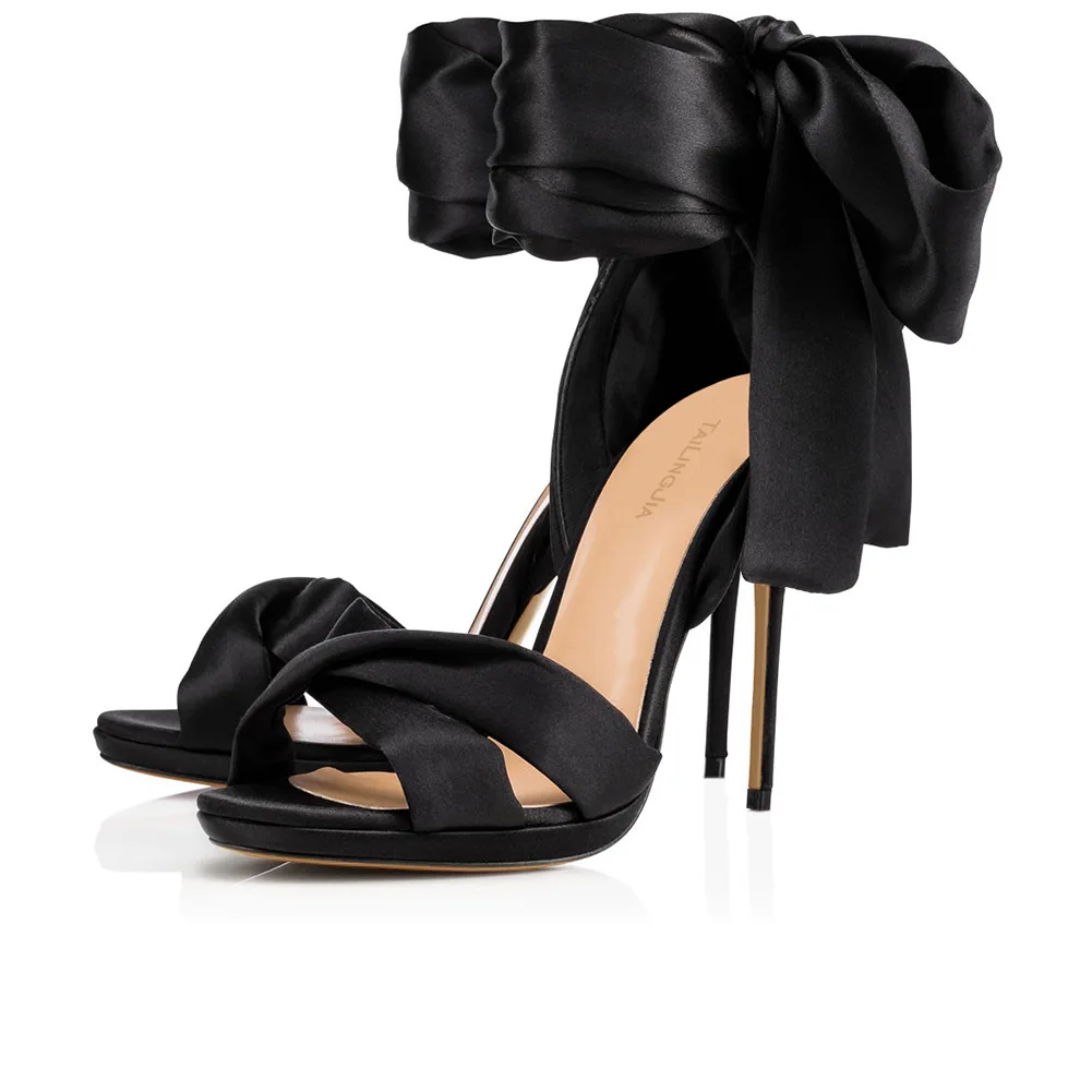 Large Size Black Red Sardines High Heels Sandals European Strap Fashion Shoes
Large Size Black Red Sardines High Heels Sandals European Strap Fashion Shoes