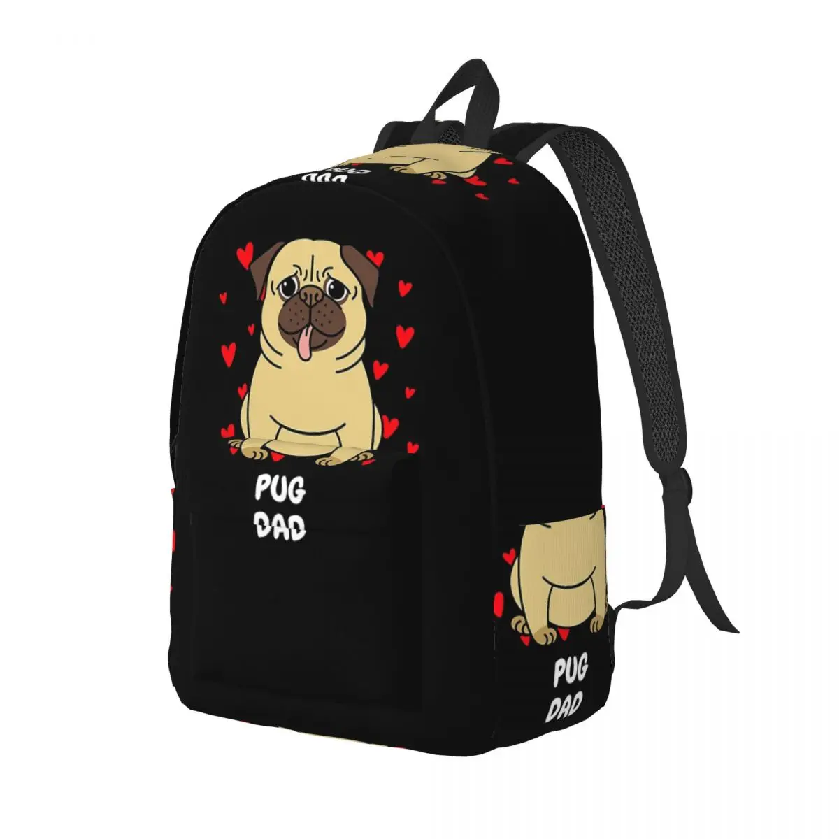 Рюкзак для папы-мопса, рюкзак большой емкости, детская сумка для книг, школьная сумка, сумки на плечо для мужчин и женщин
Рюкзак для папы-мопса, рюкзак большой емкости, детская сумка для книг, школьная сумка, сумки на плечо для мужчин и женщин