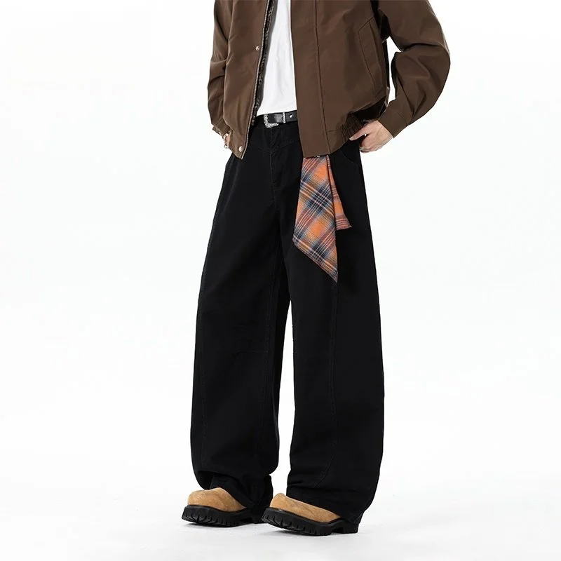 Мужские повседневные брюки Bla свободного кроя, рабочие, прямые, из хлопка, модные, осенняя новинка
Мужские повседневные брюки Bla свободного кроя, рабочие, прямые, из хлопка, модные, осенняя новинка