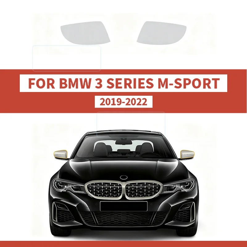 Protection Film for BMW 3 Series G20 M Sport 2019-2022 Pre Cut PPF Accessories Headlight Film Rearview Mirror Clear Body Sticker
Protection Film for BMW 3 Series G20 M Sport 2019-2022 Pre Cut PPF Accessories Headlight Film Rearview Mirror Clear Body Sticker