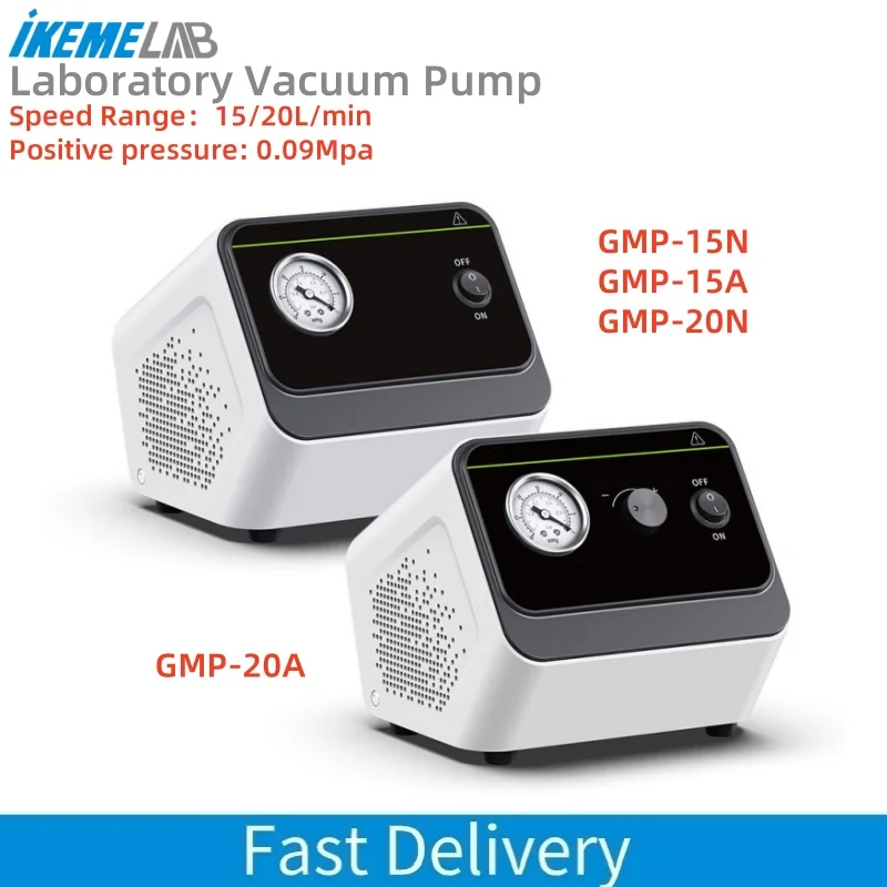 IKEME Безмасляный мембранный вакуумный насос 15/20 л/мин, насос положительного и отрицательного давления, лабораторный электрический всасывающий насос 220 В
IKEME Безмасляный мембранный вакуумный насос 15/20 л/мин, насос положительного и отрицательного давления, лабораторный электрический всасывающий насос 220 В