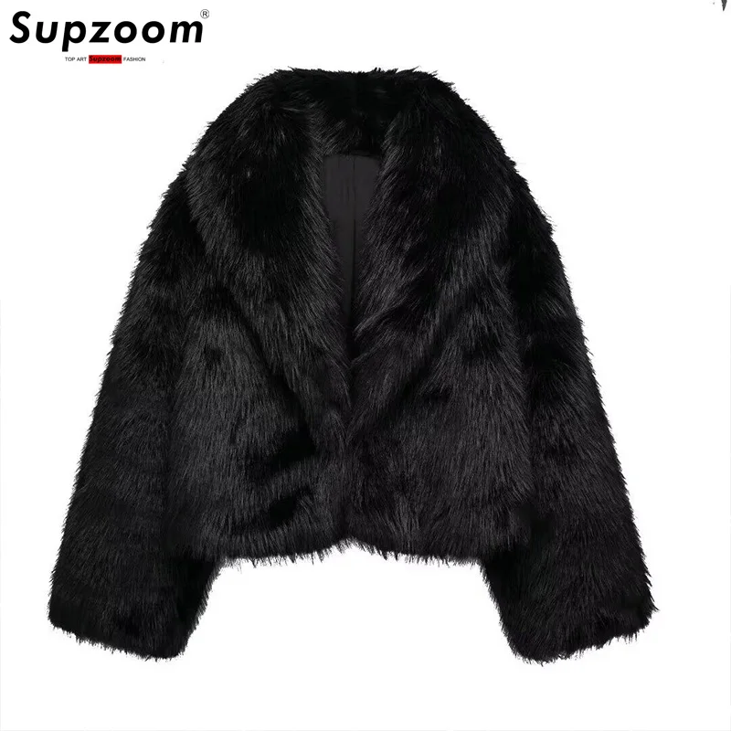 Supzoom 2026 Новинка: Модная осенне-зимняя теплая короткая куртка с длинными рукавами и эффектом искусственного меха
Supzoom 2026 Новинка: Модная осенне-зимняя теплая короткая куртка с длинными рукавами и эффектом искусственного меха