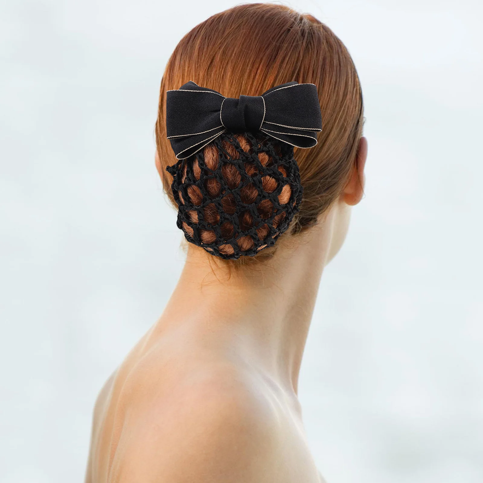 2pcs Bow Snood Net Barrette Clip Bun Cover Professional Net Ribbon Alloy Strong Hold Tidy Thick Thin Hair Durable Airline Bank
2pcs Bow Snood Net Barrette Clip Bun Cover Professional Net Ribbon Alloy Strong Hold Tidy Thick Thin Hair Durable Airline Bank