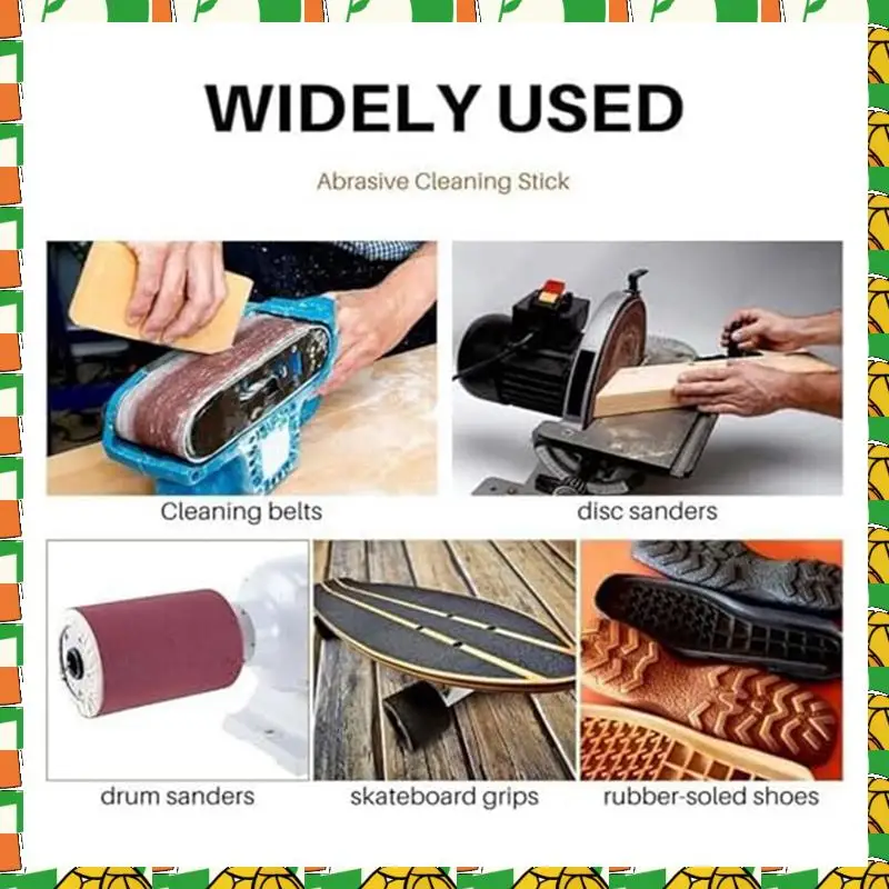 8In Long Natural Rubber Eraser Stick For Sanding Discs, Sandpaper Strips, Skateboard Grip Tape Cleaners And Woodworking, Durable
8In Long Natural Rubber Eraser Stick For Sanding Discs, Sandpaper Strips, Skateboard Grip Tape Cleaners And Woodworking, Durable
