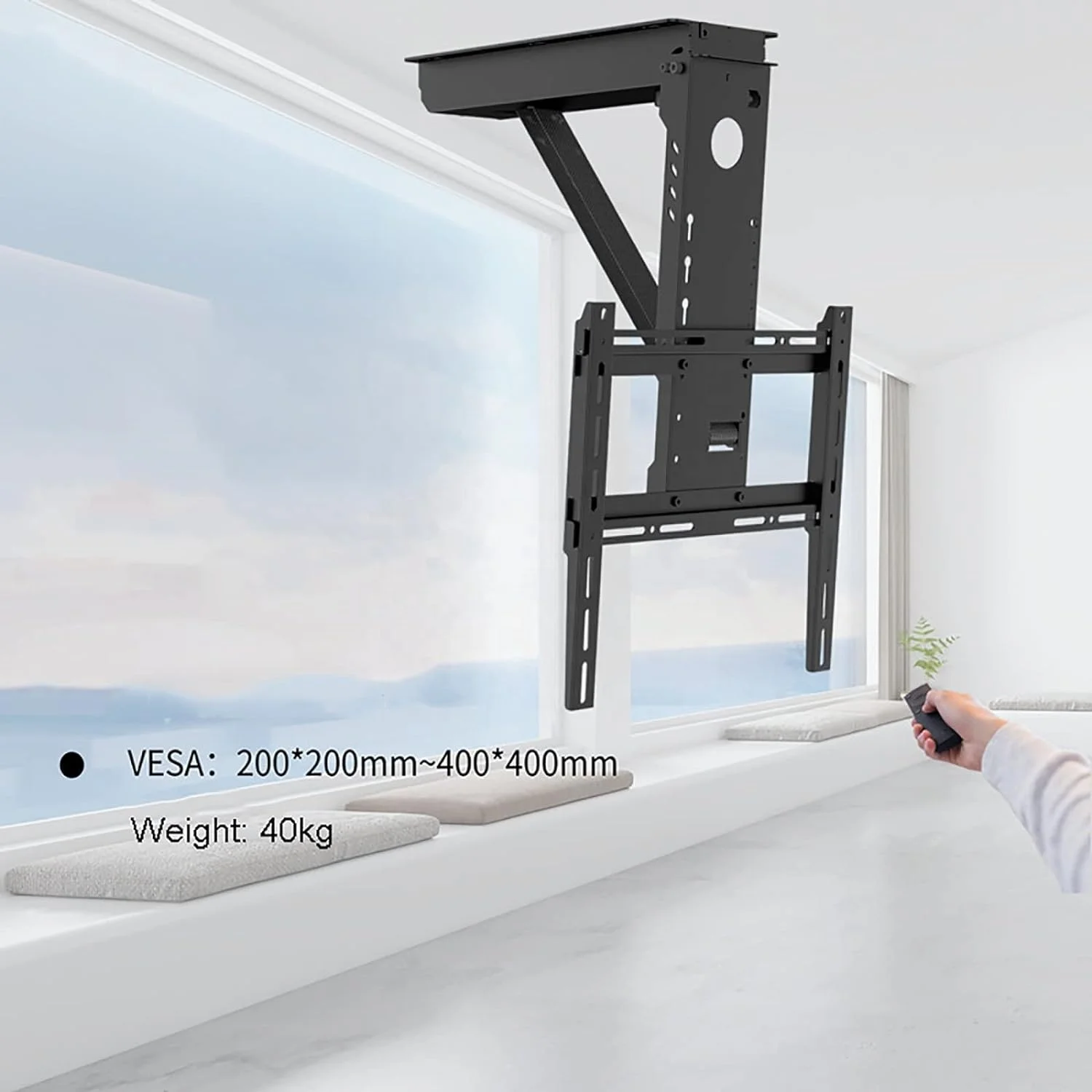 Новый пульт дистанционного управления, 32-70-дюймовое откидное моторизованное потолочное крепление для телевизора, телескопический электрический подъемник для телевизора с автоматическим подъемом
Новый пульт дистанционного управления, 32-70-дюймовое откидное моторизованное потолочное крепление для телевизора, телескопический электрический подъемник для телевизора с автоматическим подъемом
