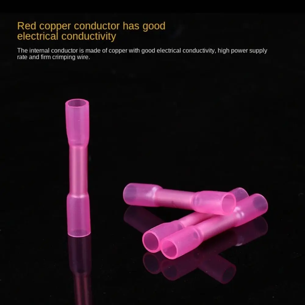 20 Pcs Insulated Heat Shrink Connectors Connectors Kit Shrinkable Crimp Terminals Waterproof Clamp Type Wire Connection Pipe
20 Pcs Insulated Heat Shrink Connectors Connectors Kit Shrinkable Crimp Terminals Waterproof Clamp Type Wire Connection Pipe