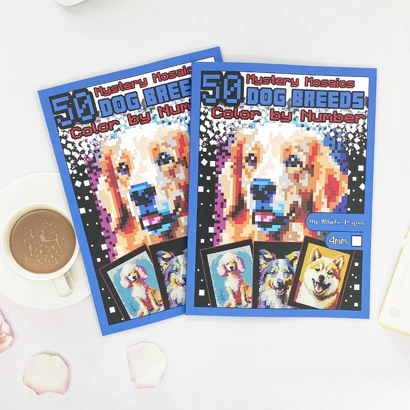 The New Solid Color Is Selling Well Dog Breeds Color By Number Is A Stress-relieving Adult Digital Coloring Book for Dogs
The New Solid Color Is Selling Well Dog Breeds Color By Number Is A Stress-relieving Adult Digital Coloring Book for Dogs