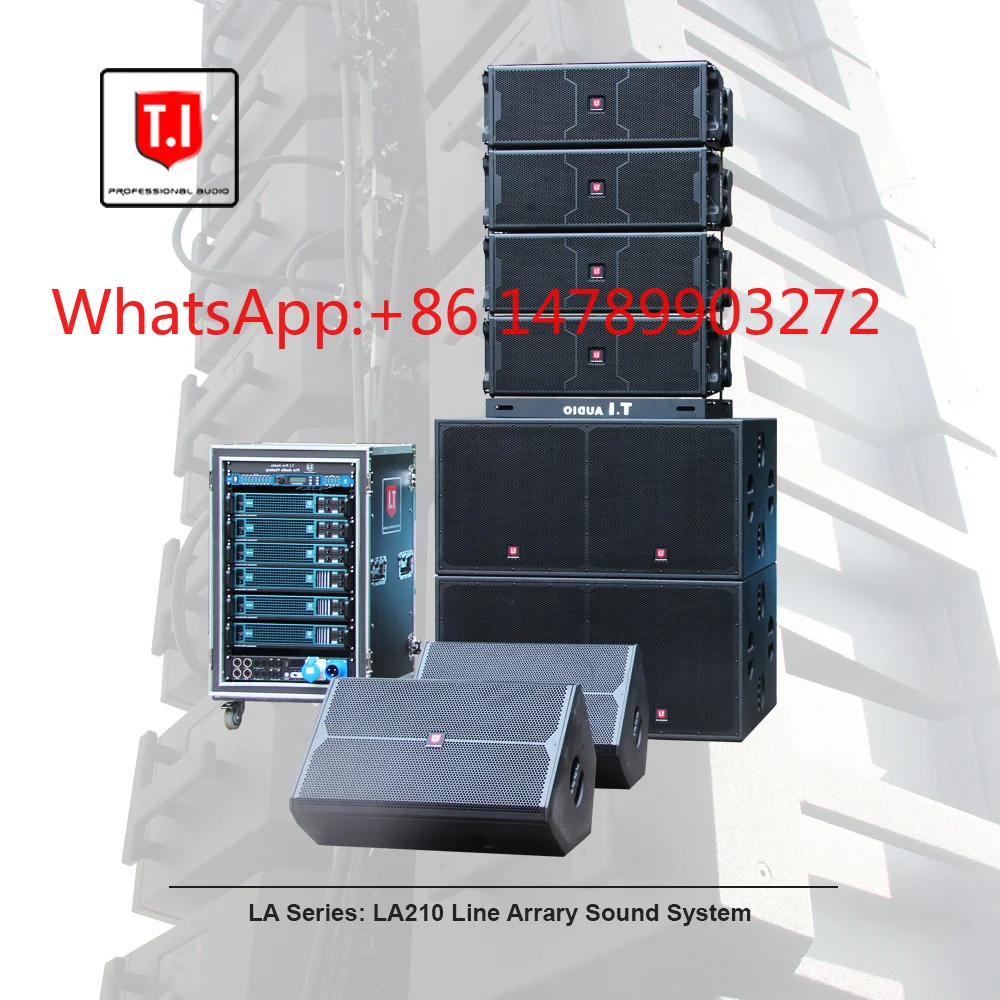 Studio T.I Audio 10 Inch Pro Line Array Monitor Speaker Professional Audio Sound System
Studio T.I Audio 10 Inch Pro Line Array Monitor Speaker Professional Audio Sound System