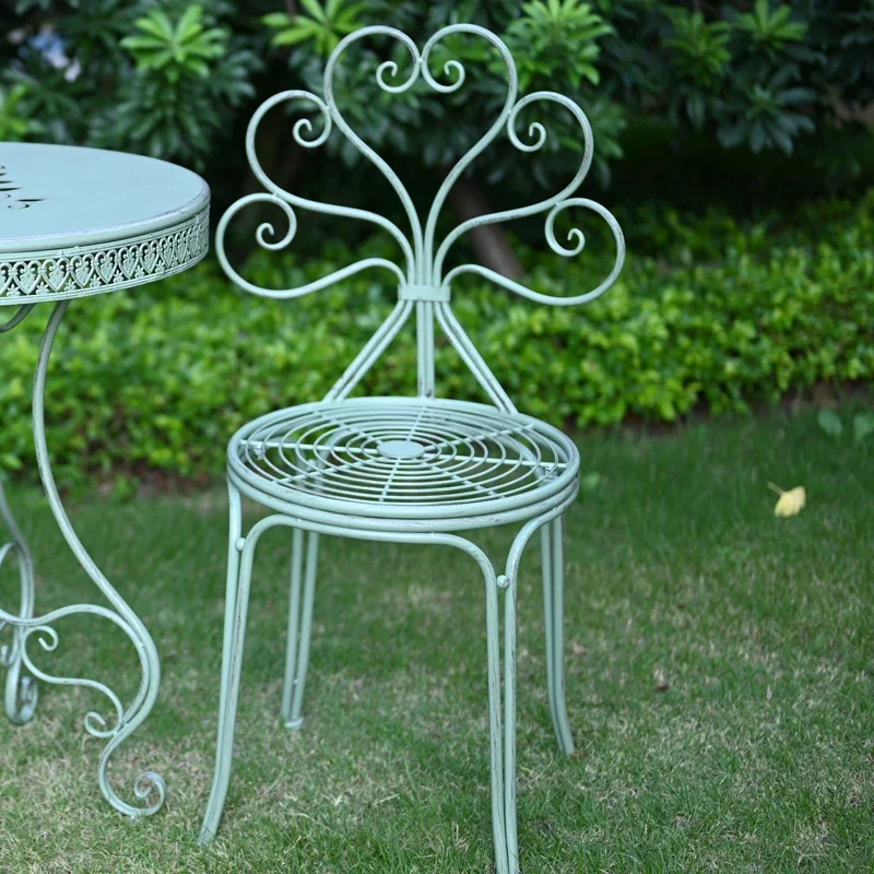 Outdoor Patio Coffee Table Waterproof Iron Chairs for Garden Balcony Space Saving Garden Furniture Rustic Metal Seating for Yard
Outdoor Patio Coffee Table Waterproof Iron Chairs for Garden Balcony Space Saving Garden Furniture Rustic Metal Seating for Yard