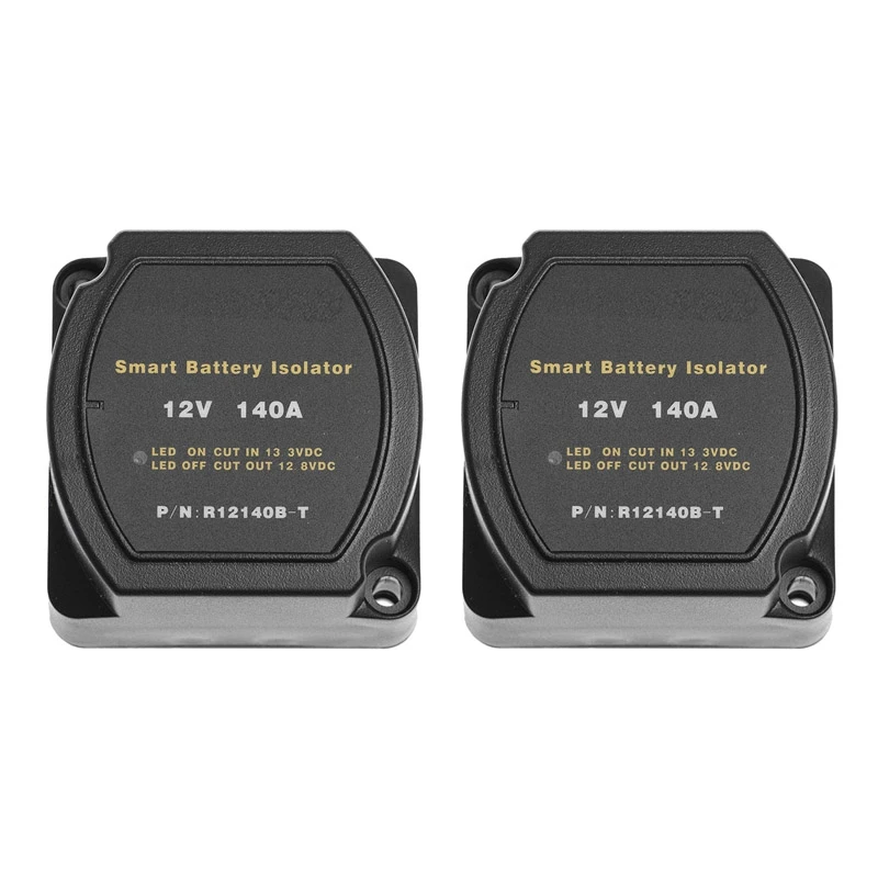 2X 12V 140A Voltage Sensitive Relay Battery Isolator Automatic Charging Relay Car Accessories Car Battery Relay
2X 12V 140A Voltage Sensitive Relay Battery Isolator Automatic Charging Relay Car Accessories Car Battery Relay