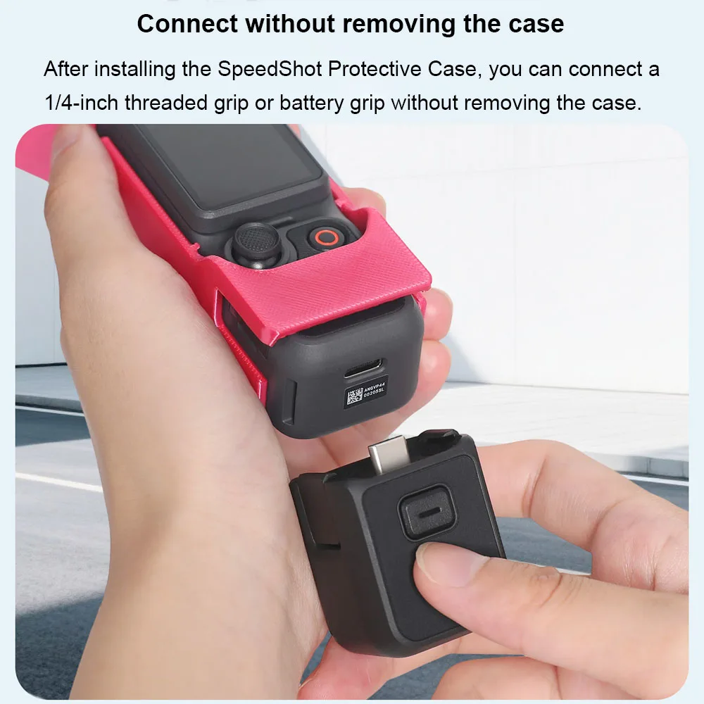 For DJI Pocket 4 Quick Shoot Protective Case with Cold Shoe Four Colors Anti Scratch Slim Fit for Mic Light Handle Strap
For DJI Pocket 4 Quick Shoot Protective Case with Cold Shoe Four Colors Anti Scratch Slim Fit for Mic Light Handle Strap