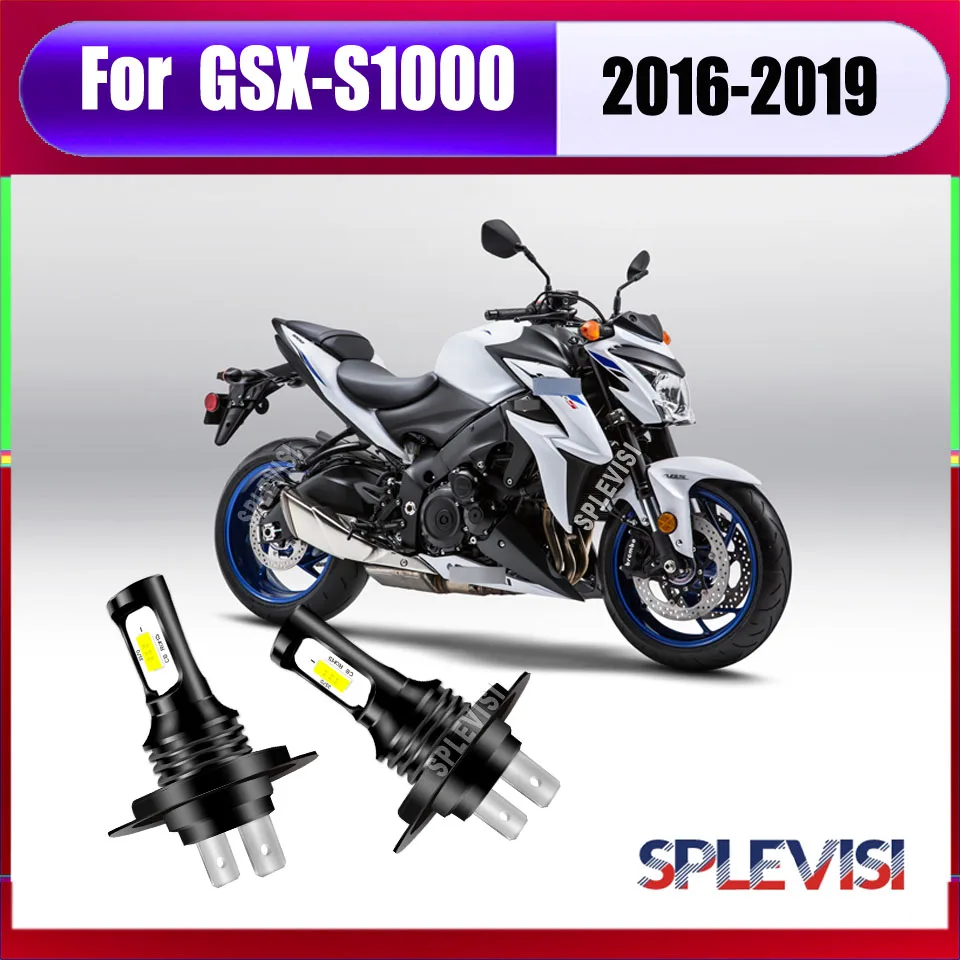 2x 9-16v H7 Motorcycle LED White Headlights can easily replace your old bulbs For Suzuki GSX-S1000 2016 2017 2018 2019
2x 9-16v H7 Motorcycle LED White Headlights can easily replace your old bulbs For Suzuki GSX-S1000 2016 2017 2018 2019