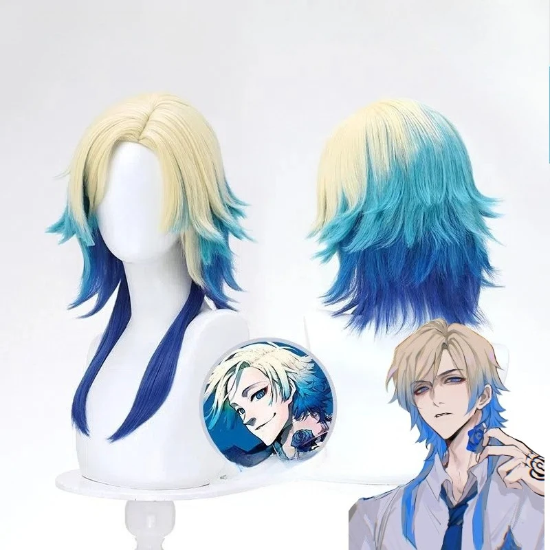 Anime Michael Cosplay Kaiser Short Wigs Blue Gradient Synthetic Hair Role Play Props Accessories Halloween Carnival Party
Anime Michael Cosplay Kaiser Short Wigs Blue Gradient Synthetic Hair Role Play Props Accessories Halloween Carnival Party