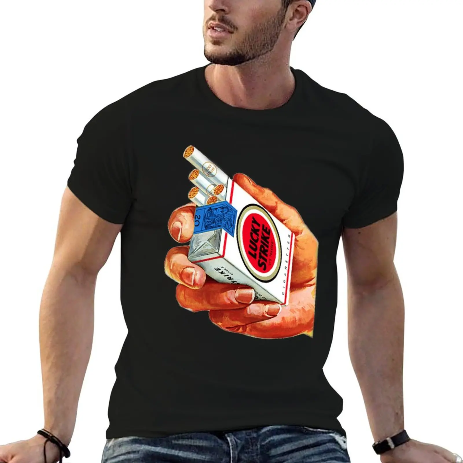 lucky-strike T-Shirt graphic t shirts for man man t shirt heavy cotton t shirt man casual T-shirt
lucky-strike T-Shirt graphic t shirts for man man t shirt heavy cotton t shirt man casual T-shirt