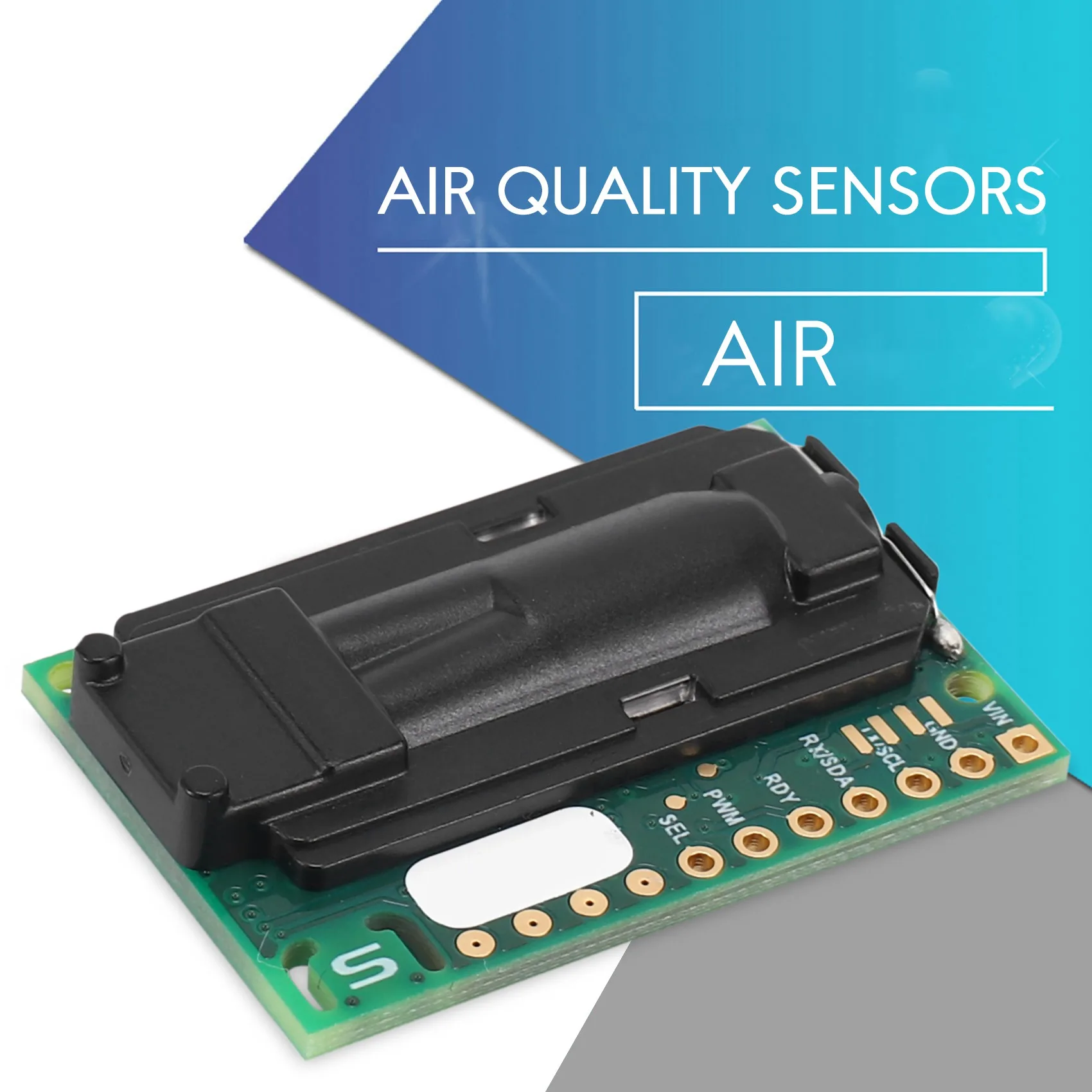 Модуль датчиков качества воздуха FULL-SCD30 для измерений CO2 и RH/T I2C Modbus PWM
Модуль датчиков качества воздуха FULL-SCD30 для измерений CO2 и RH/T I2C Modbus PWM