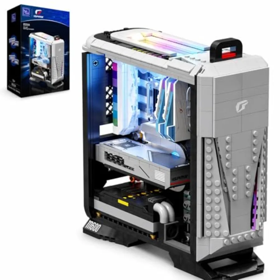 PC desktop computer building set for adult use made of durable plastic black and gray color scheme featuring precise clamping m
PC desktop computer building set for adult use made of durable plastic black and gray color scheme featuring precise clamping m