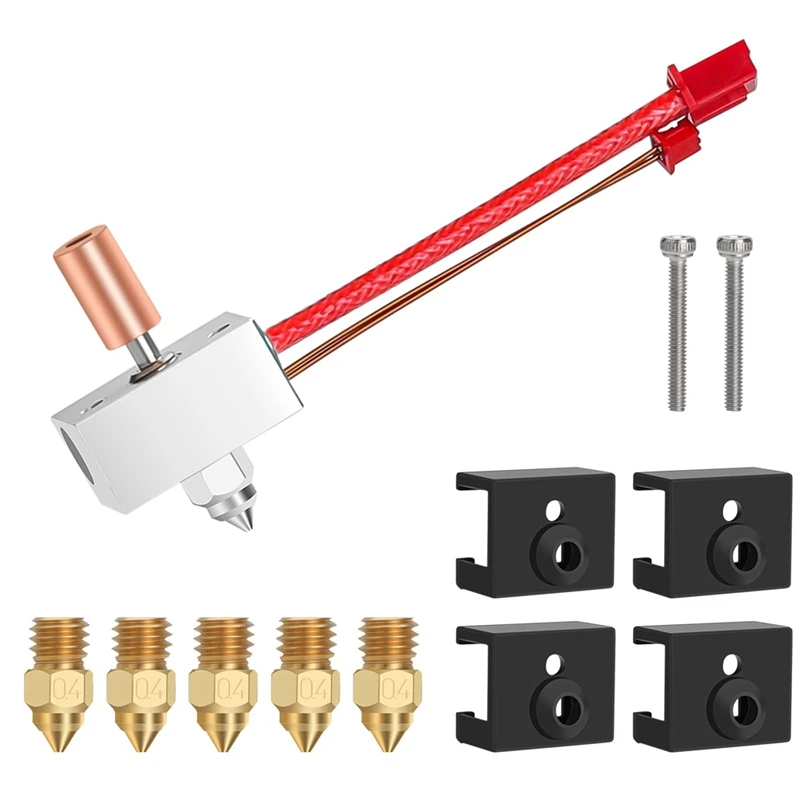 Sprite Extruder Upgrade Heater Block Kit High Temperature 300℃ Titanium Heatbreak For Ender 3 S1/Ender3 S1 Pro Easy Install
Sprite Extruder Upgrade Heater Block Kit High Temperature 300℃ Titanium Heatbreak For Ender 3 S1/Ender3 S1 Pro Easy Install
