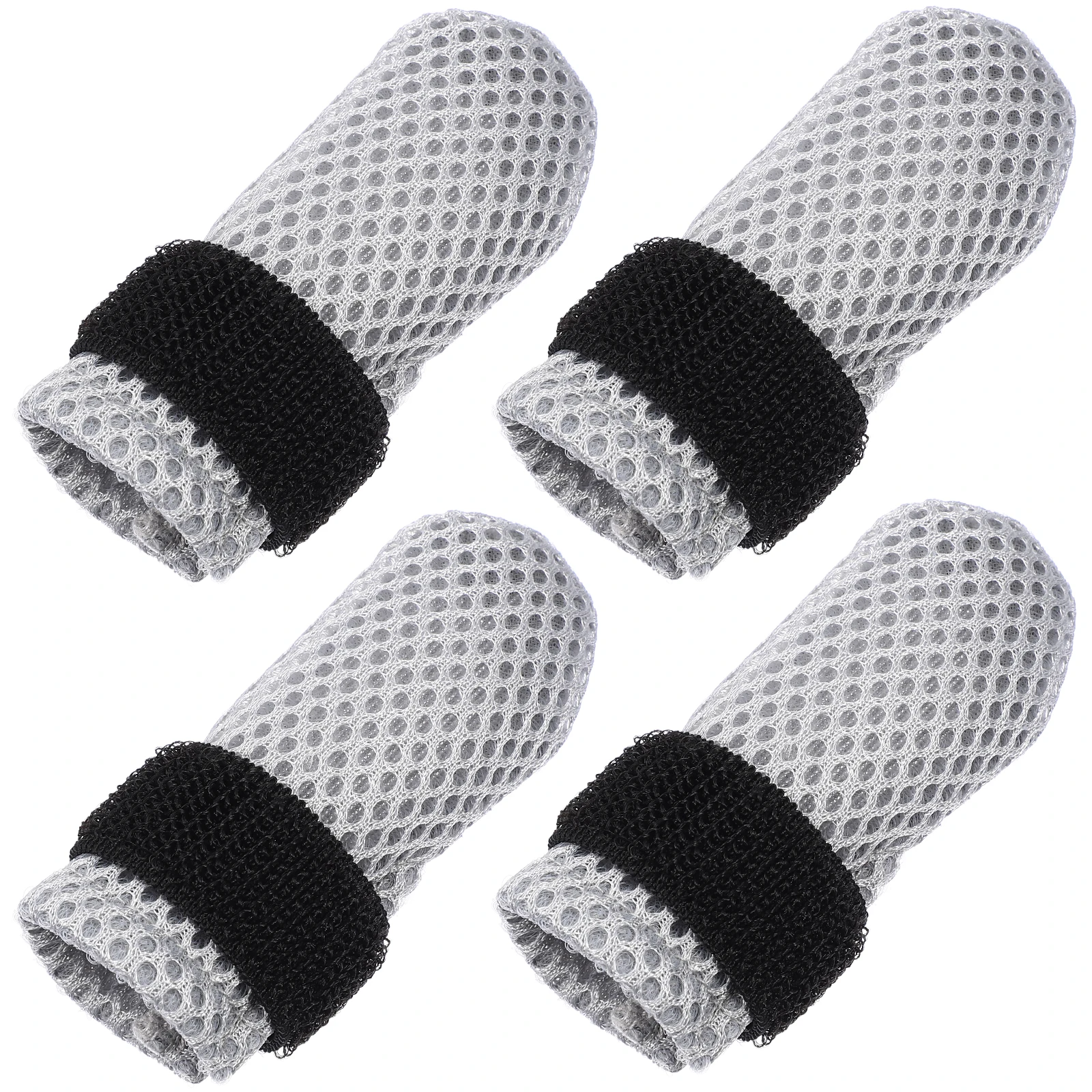 4 Pcs Cat Shoes Socks Claw Covers Foot Sleeves for Cats Gray M Polyester Mesh Design Elastic Band Floor Protector Feet
4 Pcs Cat Shoes Socks Claw Covers Foot Sleeves for Cats Gray M Polyester Mesh Design Elastic Band Floor Protector Feet