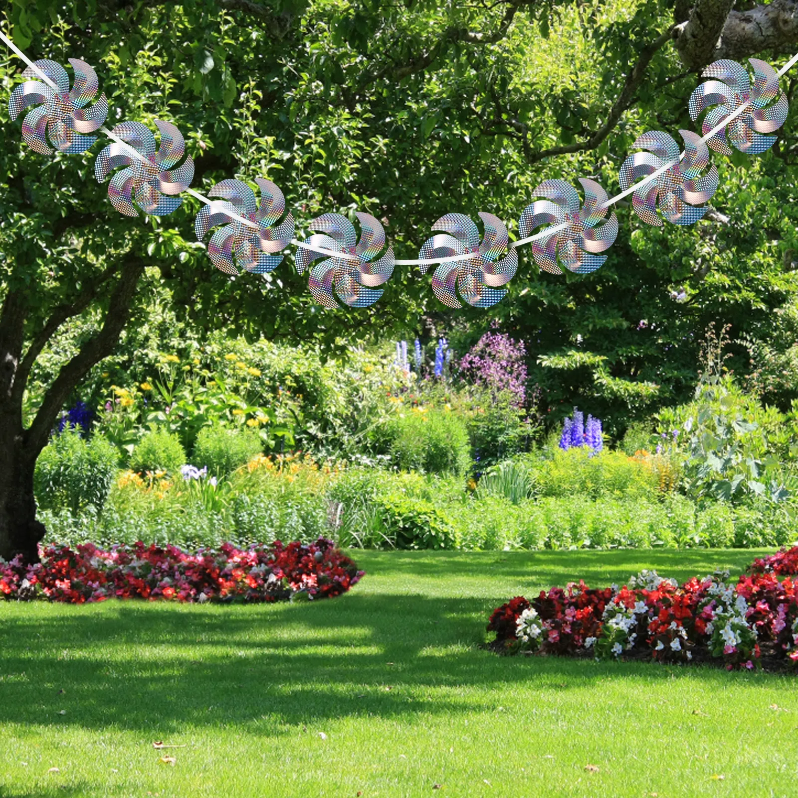 1Set Pinwheels String 10M Reflective Sparkly Decorative Bird Blinder Garden Outdoor Bird Blinder Pinwheel String
1Set Pinwheels String 10M Reflective Sparkly Decorative Bird Blinder Garden Outdoor Bird Blinder Pinwheel String